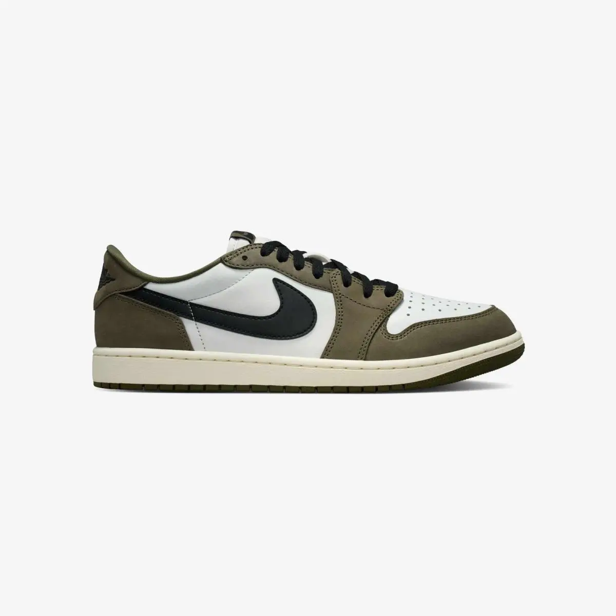 Nike shoes - Nike Air Jordan 1 Retro Low Og Medium - HQ6998-200 - Medium Olive/Summit White/Sail/Black 9