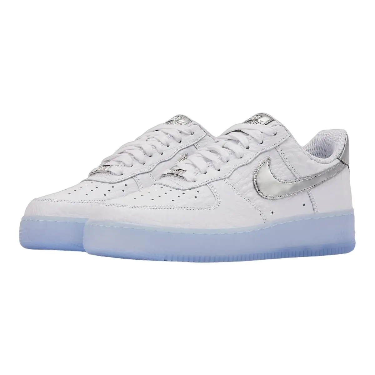 Nike shoes - Nike Air Force 1 Low 07 - IR1981-100 - White/Blue Tint/Pure Platinum/Chrome 0
