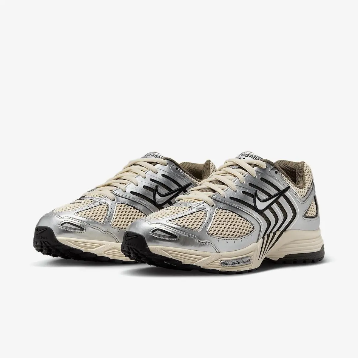 Nike shoes - Light Khaki/Medium Olive/Photon Dust/Metallic Silver 3