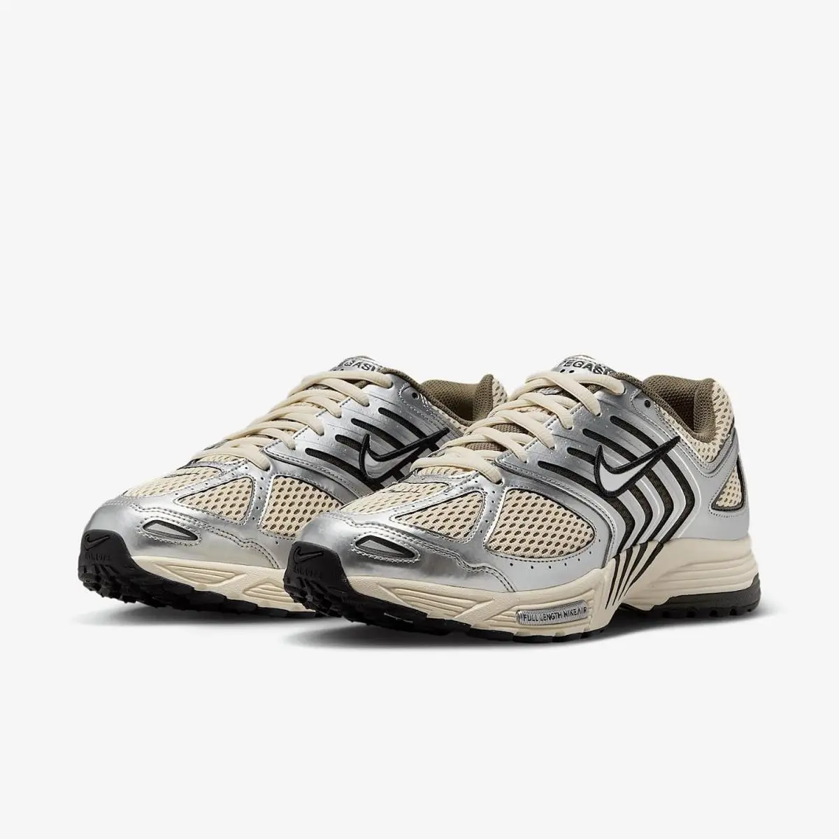 Nike shoes - Light Khaki/Medium Olive/Photon Dust/Metallic Silver 9