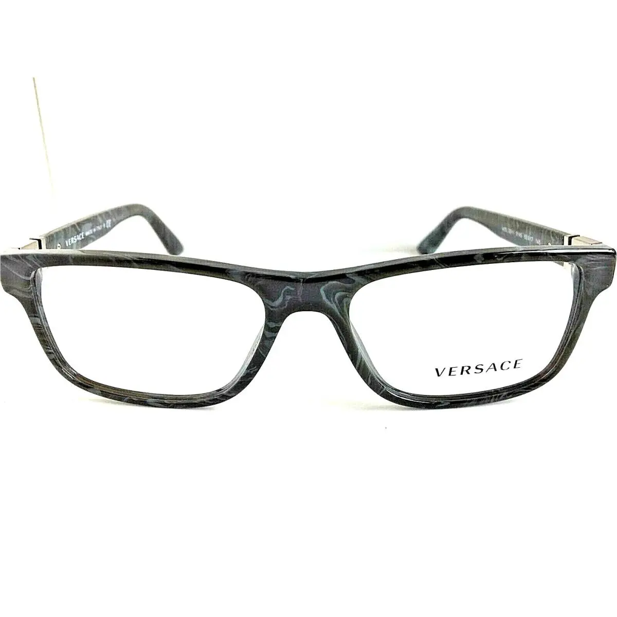 Mod. 3211 4551 55mm Gray Marble Men`s Women`s Eyeglasses Italy by Versace