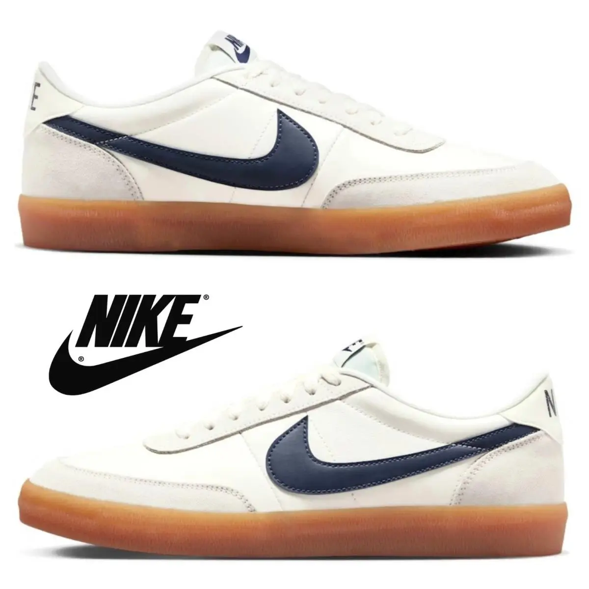 Nike shoes - Nike Killshot 2 - Killshot - White, Manufacturer: Sail/Gum Yellow/Midnight Navy 17