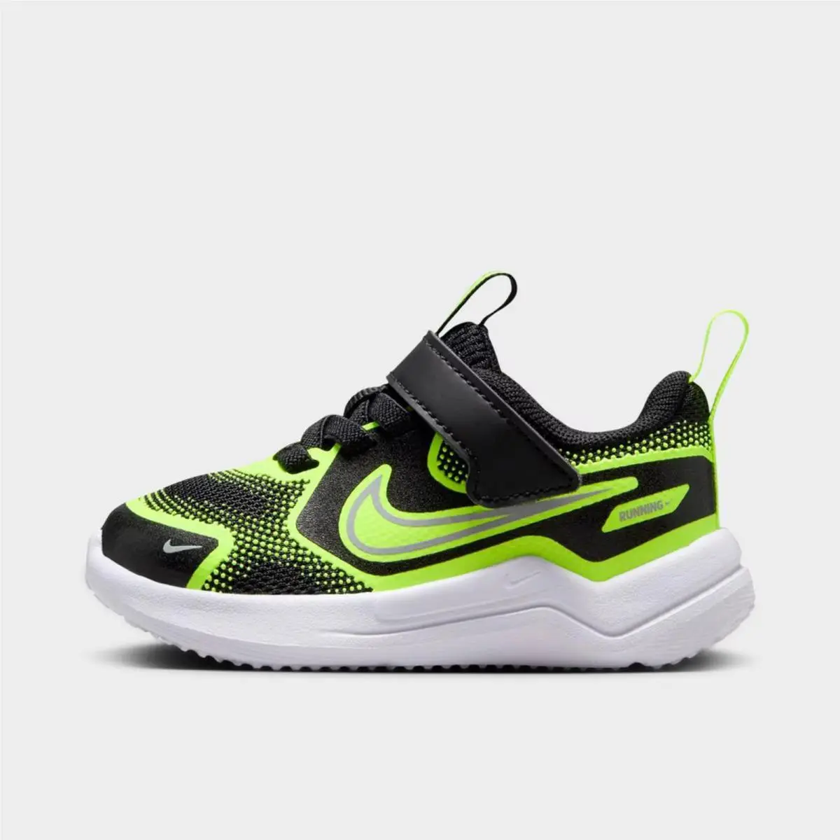 Kids` Toddler Nike Cosmic Runner Stretch Lace Black/wolf Grey/volt HM4401 005