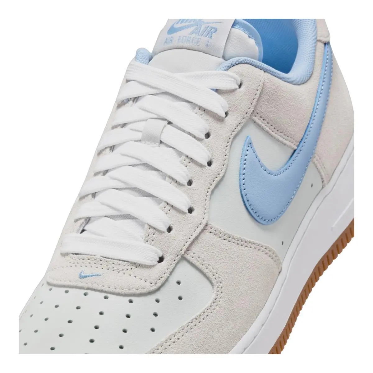 Nike shoes - Nike Air Force 1 Low 07 Sk8 - IB6388-002 - Photon Dust/White/Gum Medium Brown/Psychic Blue 4