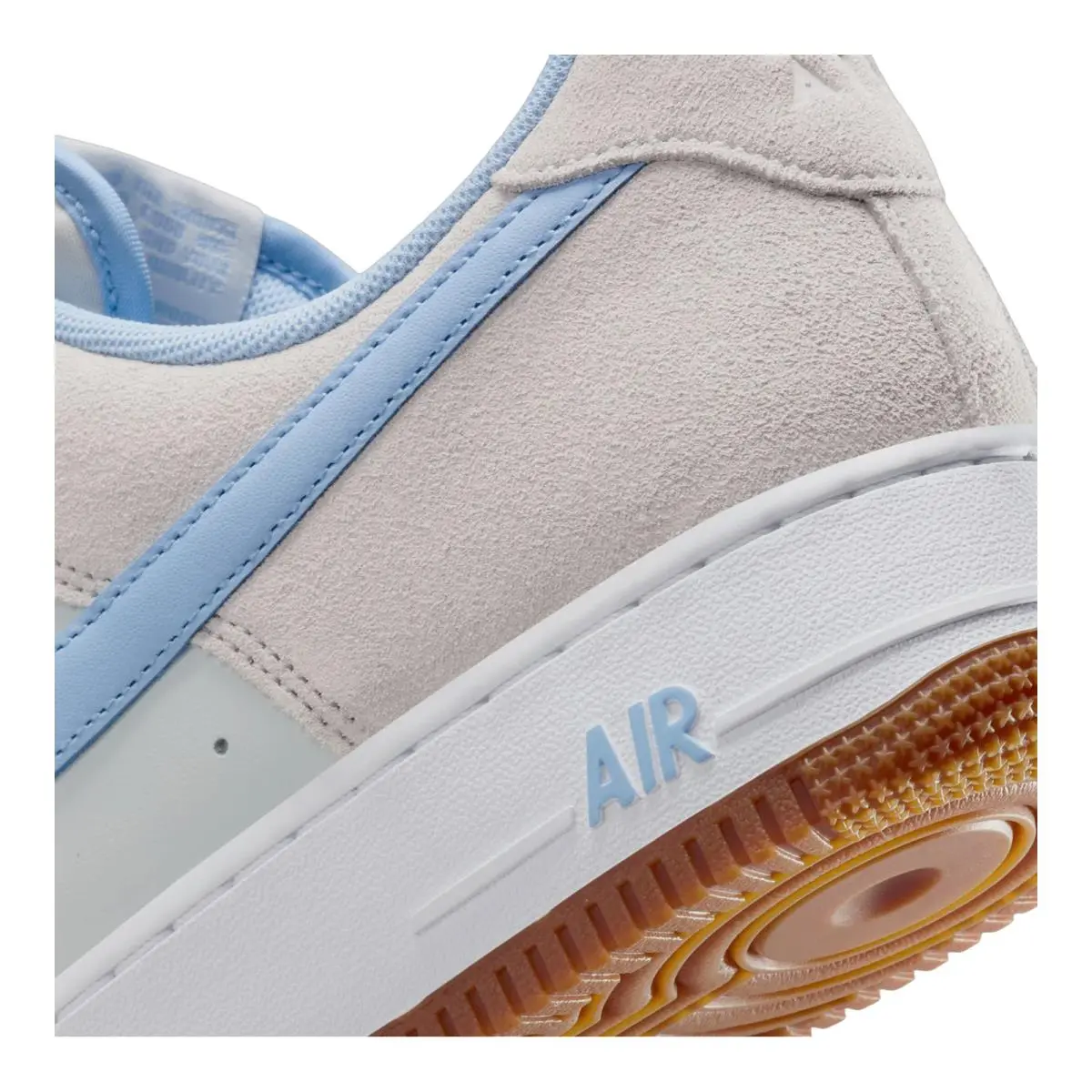 Nike shoes - Nike Air Force 1 Low 07 Sk8 - IB6388-002 - Photon Dust/White/Gum Medium Brown/Psychic Blue 8