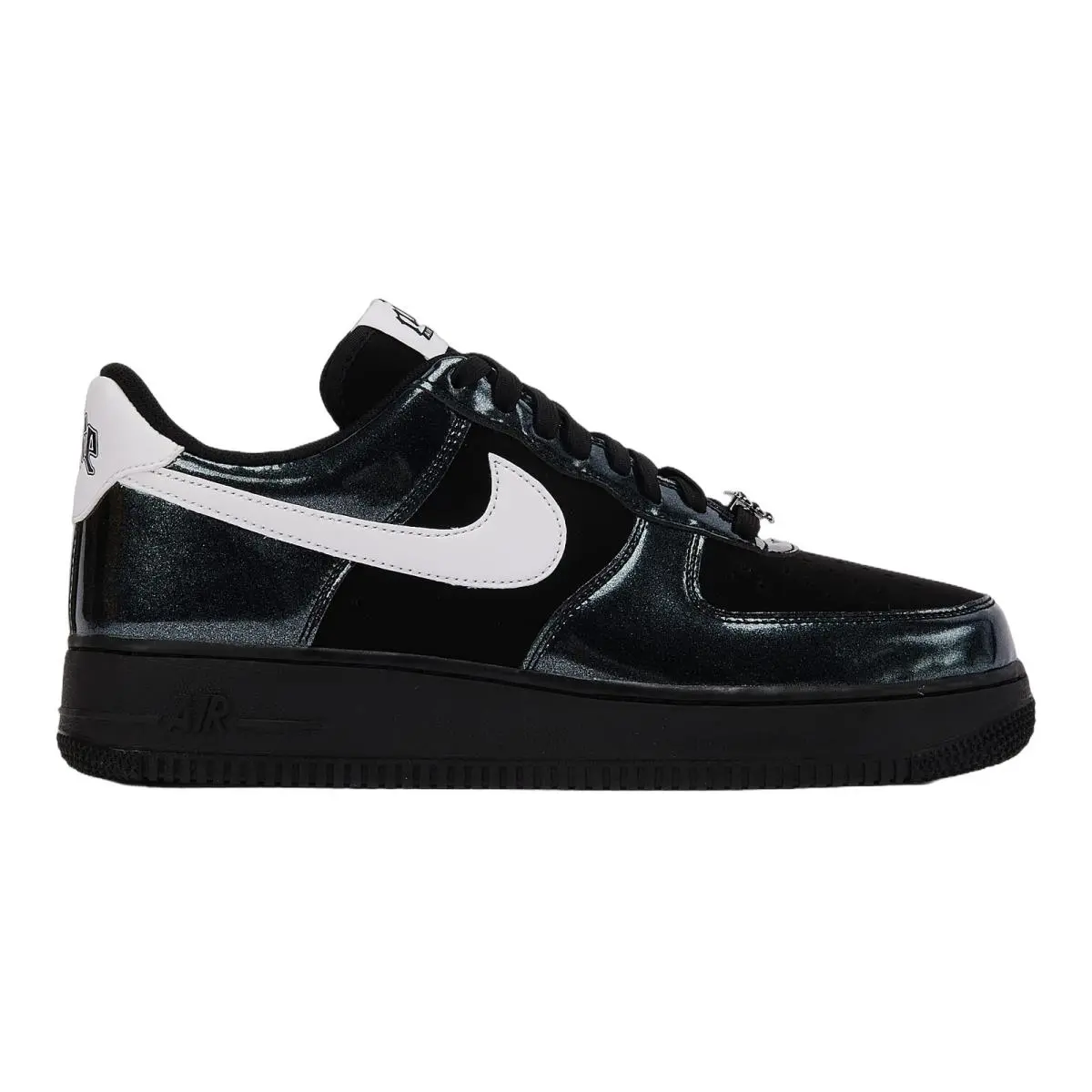 Nike Air Force 1 Low 07 LV8 Mens Sz 8-14 Lace Up Shoe Black White IB6843-001