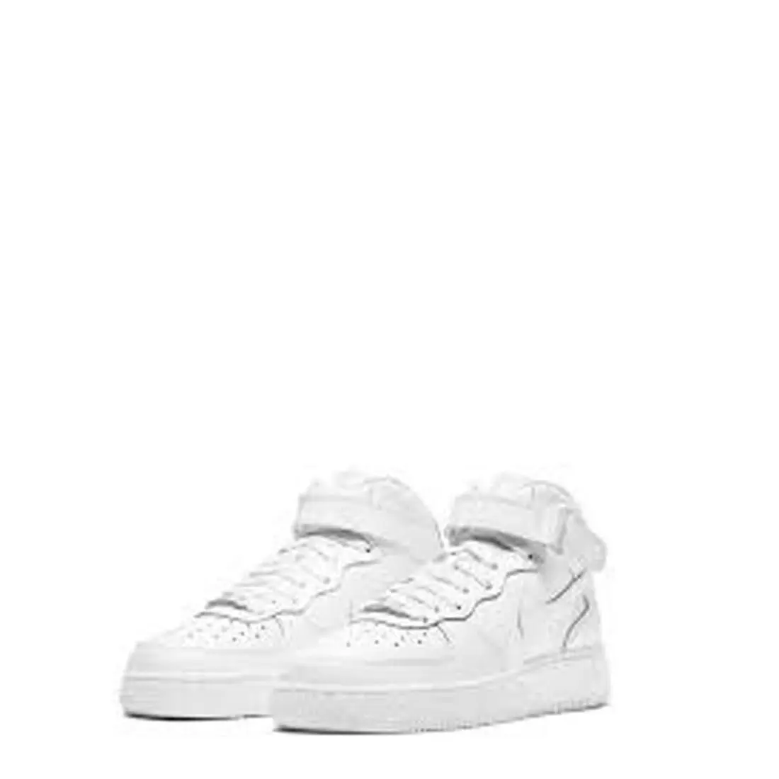 Nike Air Force 1 Mid `07 Men`s Shoes Triple White DH2933-111 AF1 Sneakers