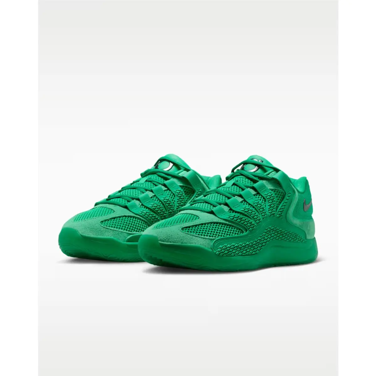 Nike KD18 Warning Label IU3108-300 Men`s US 7.5 Green Basketball Shoes MEW1509