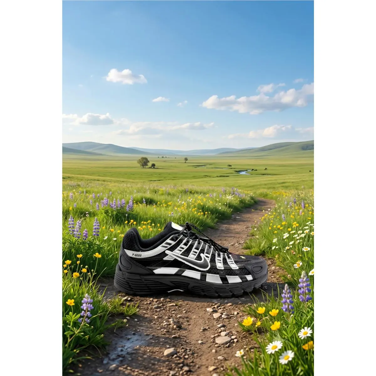 Nike shoes - p-6000 - p-6000 - Black 10