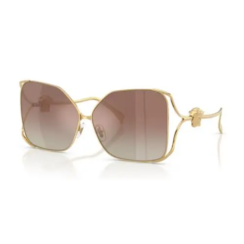 Versace 0VE2288 1002B8 Gold/gradient Brown Mirror Silver Women`s Sunglasses