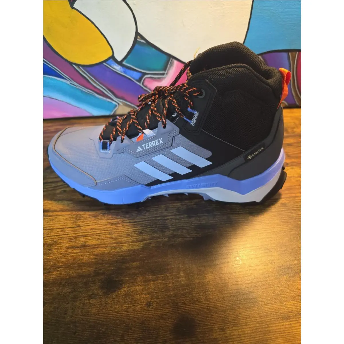 Adidas shoes - adidas TERREX AX4 - TERREX - HP7402 - gray / blue 2