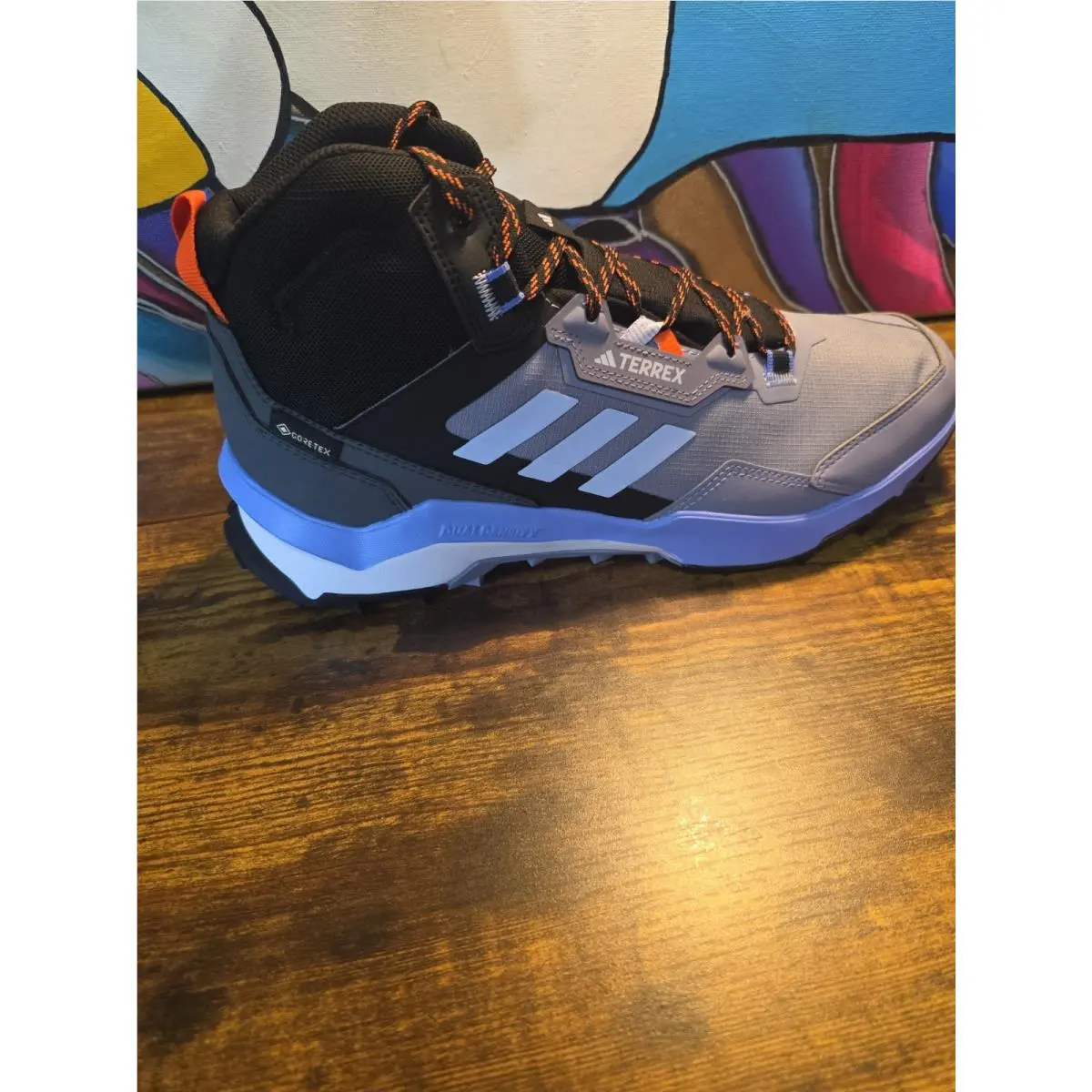 Adidas shoes - adidas TERREX AX4 - TERREX - HP7402 - gray / blue 3