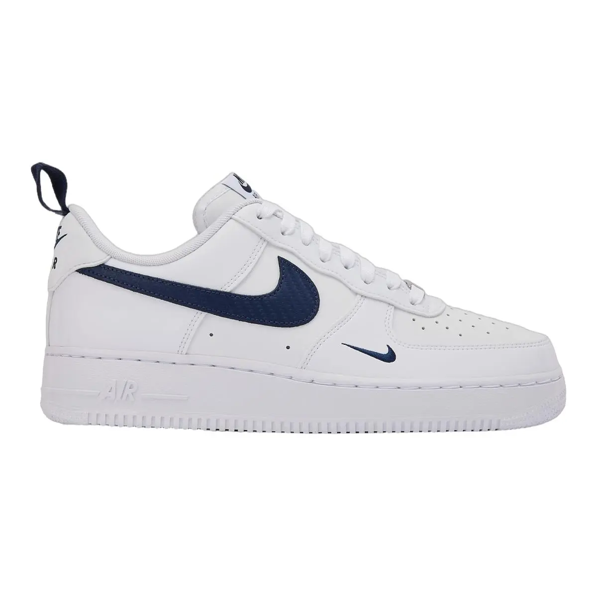 Nike Air Force 1 `07 Men Low Top Sneaker White Midnight White Sz 8-14 IR5599-100