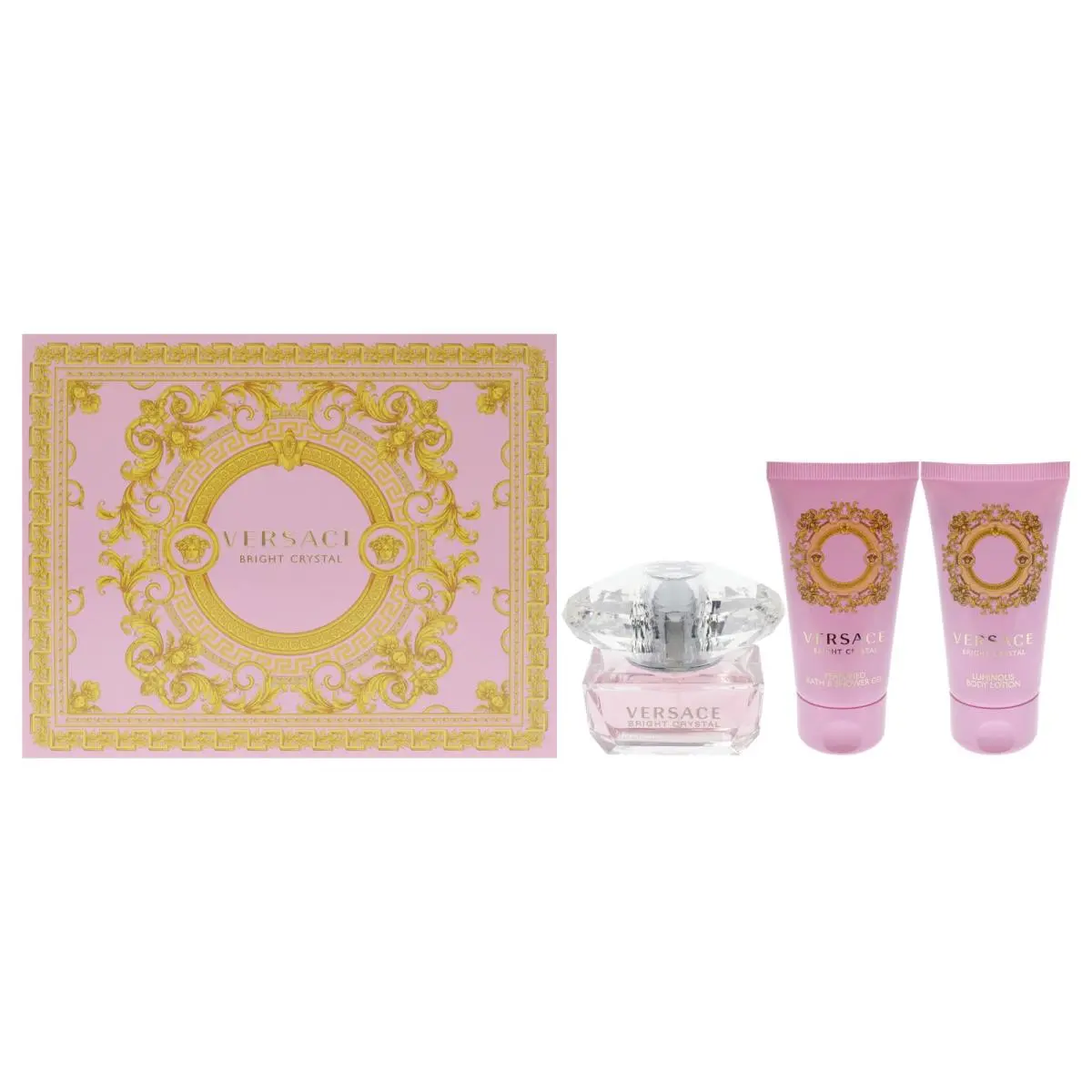 Versace Bright Crystal by Versace For Women - 3 Pc Gift Set