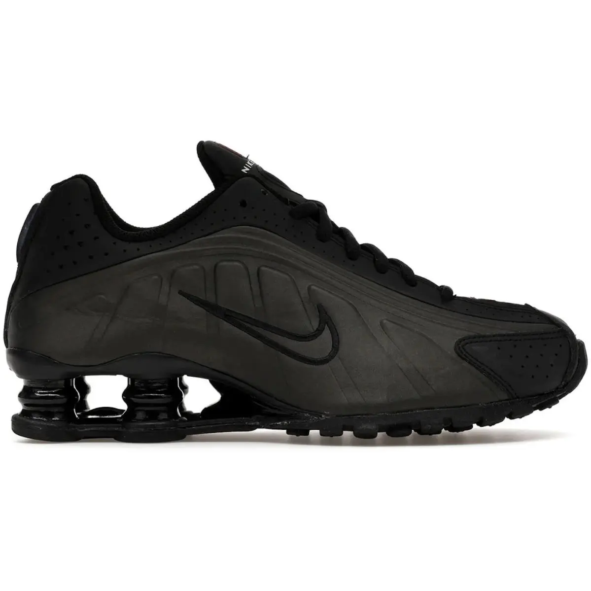 Nike Shox R4 Black Bright Crimson GS