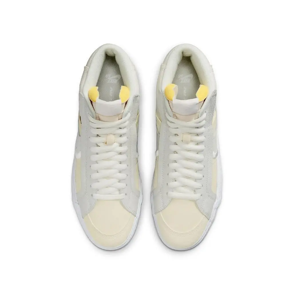 Nike shoes - Nike SB Zoom Blazer Mid - 864349-104 - Summit White/Summit White 1