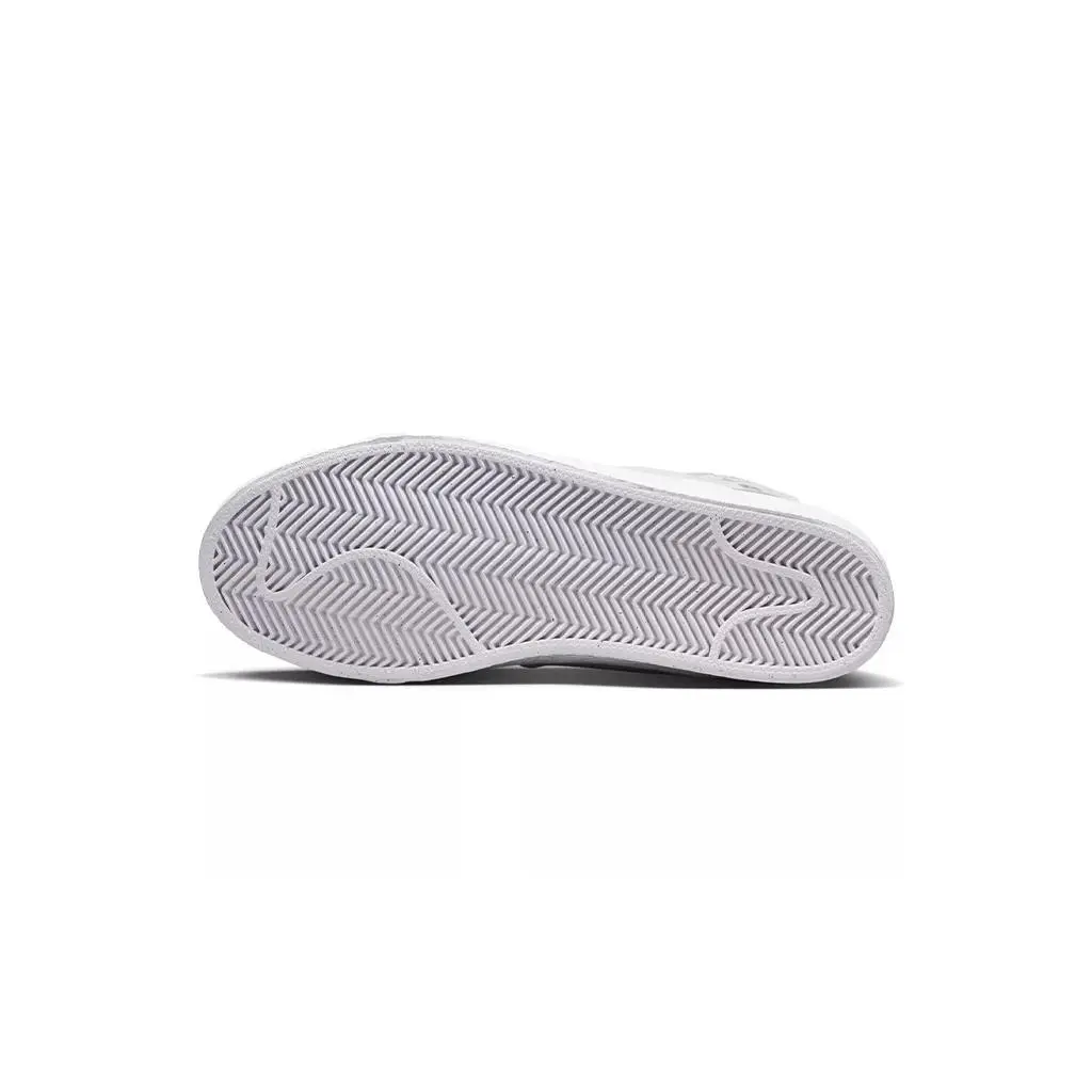 Nike shoes - Nike SB Zoom Blazer Mid - 864349-104 - Summit White/Summit White 4