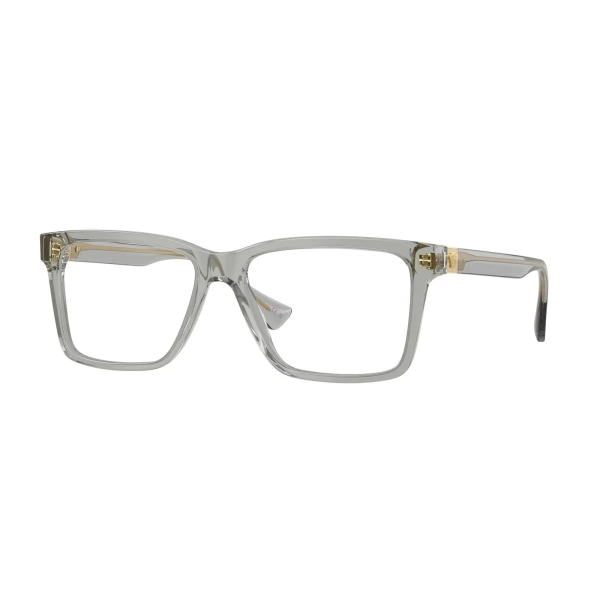 VE3328 5496 Transparent Grey Demo Lens 56 mm Men`s Eyeglasses by Versace