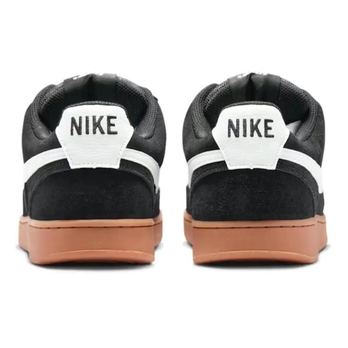 Nike shoes - Nike Court Vision Low FL - Black, Manufacturer: Black/Gum Medium Brown/White 7