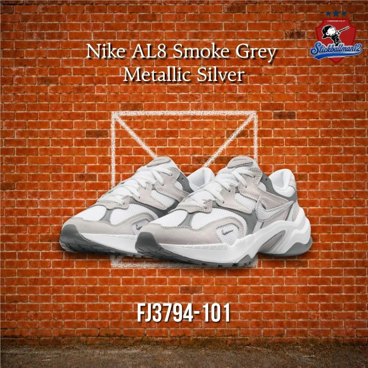 Nike AL8 Smoke Grey Metallic Silver Women`s FJ3794-101