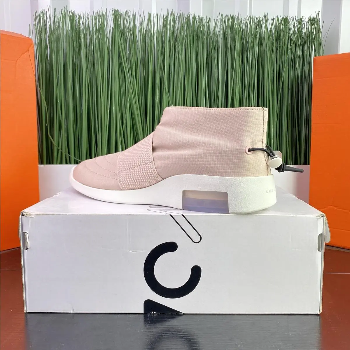 Nike shoes - Nike Air Fear of God Moc - Particle Beige/Black-Sail 5