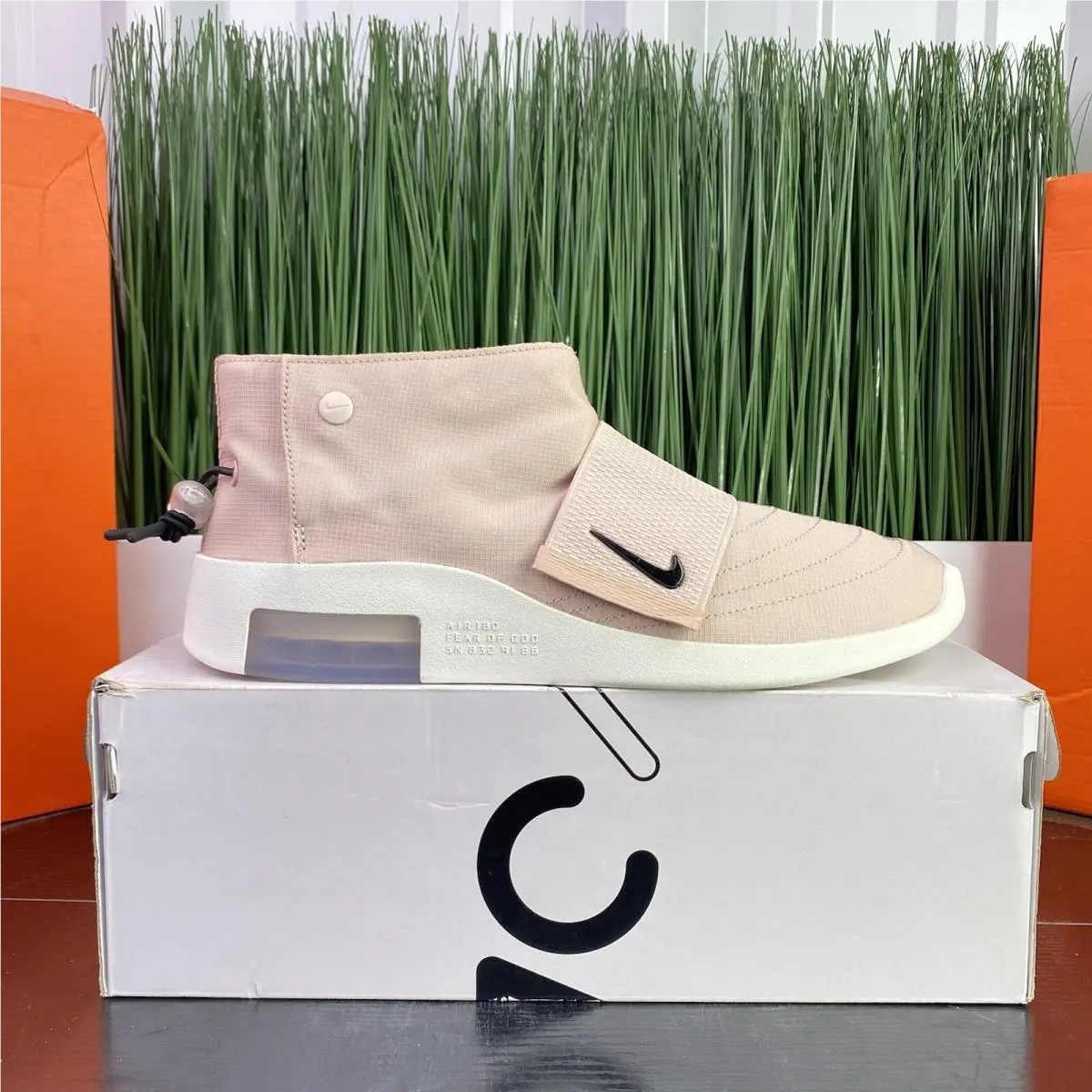 Nike shoes - Nike Air Fear of God Moc - Particle Beige/Black-Sail 9