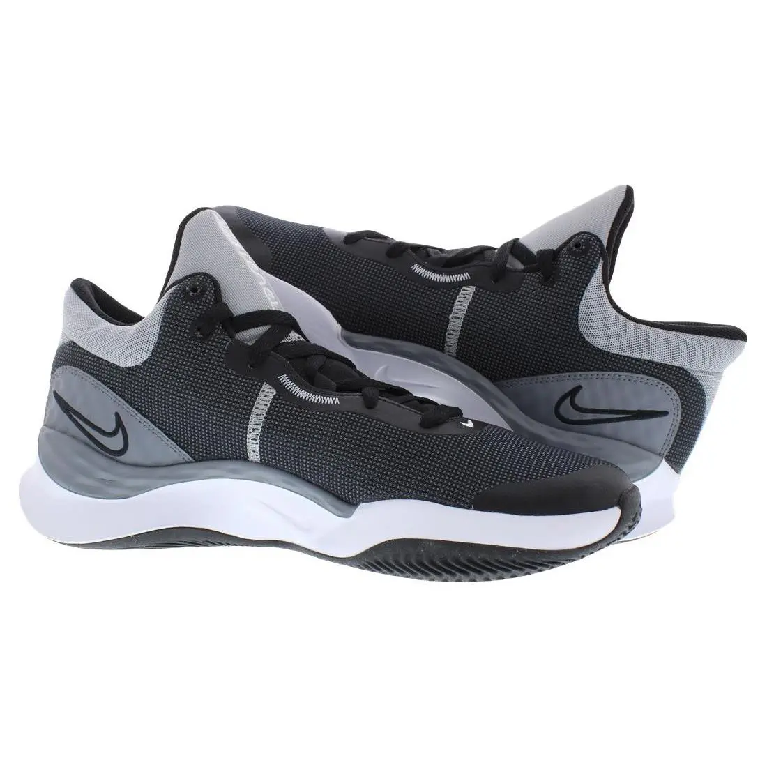 Nike shoes - Black/White/Wolf Grey, Main: Black 4