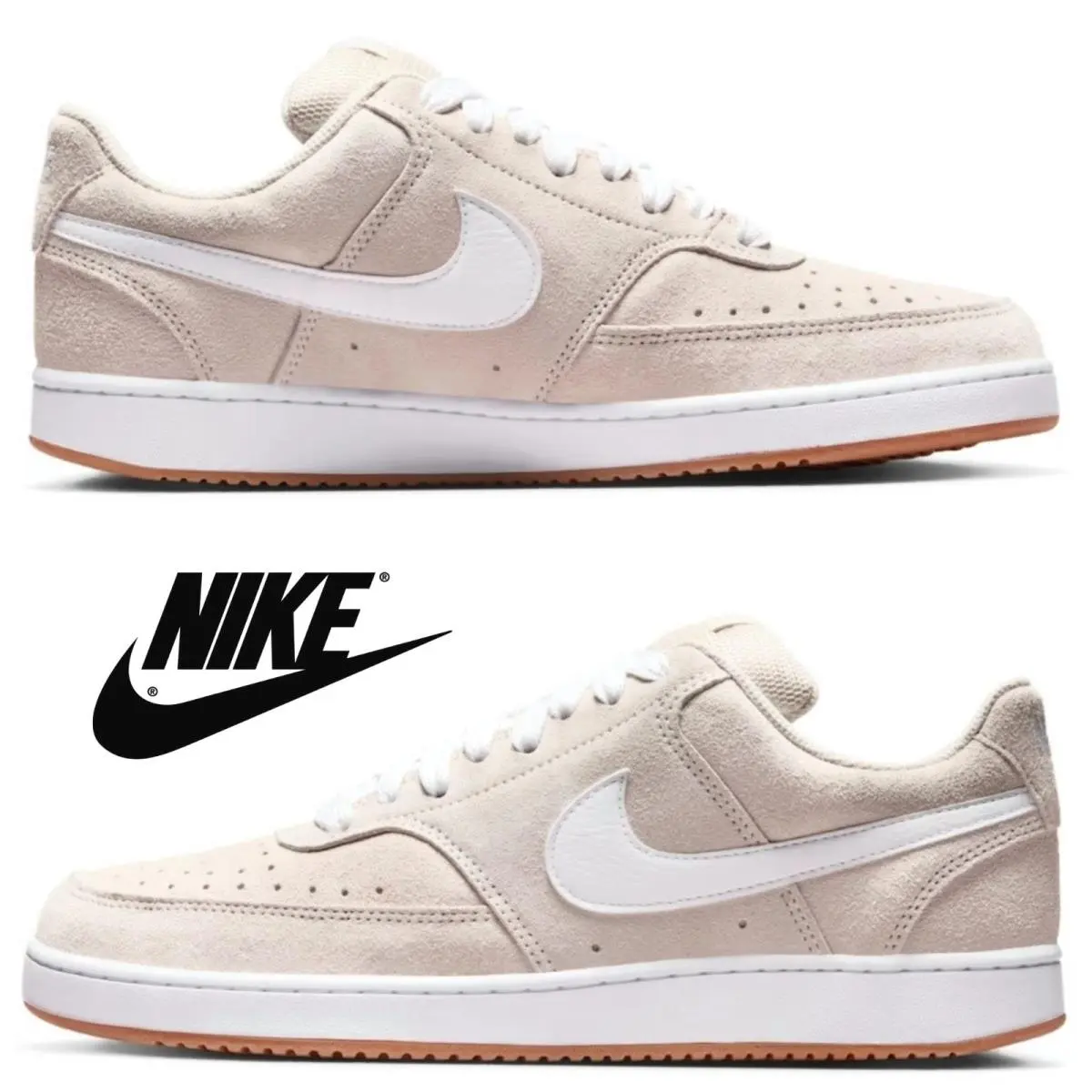 Nike Court Vision Low FL Men`s Shoes Sneakers Casual Sport Gym Running Walking