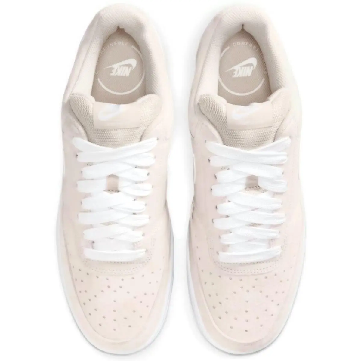 Nike shoes - Nike Court Vision Low FL - Beige, Manufacturer: Light Orewood Brown/Gum Medium Brown/White 3