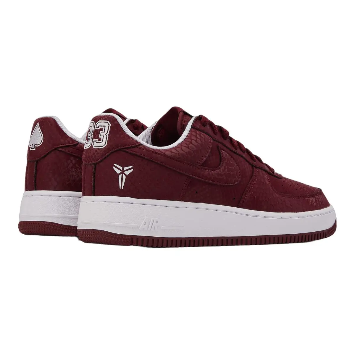 Nike shoes - Nike Kobe Air Force 1 Low Lower Merion - IB0018-600 - Team Red/White 9