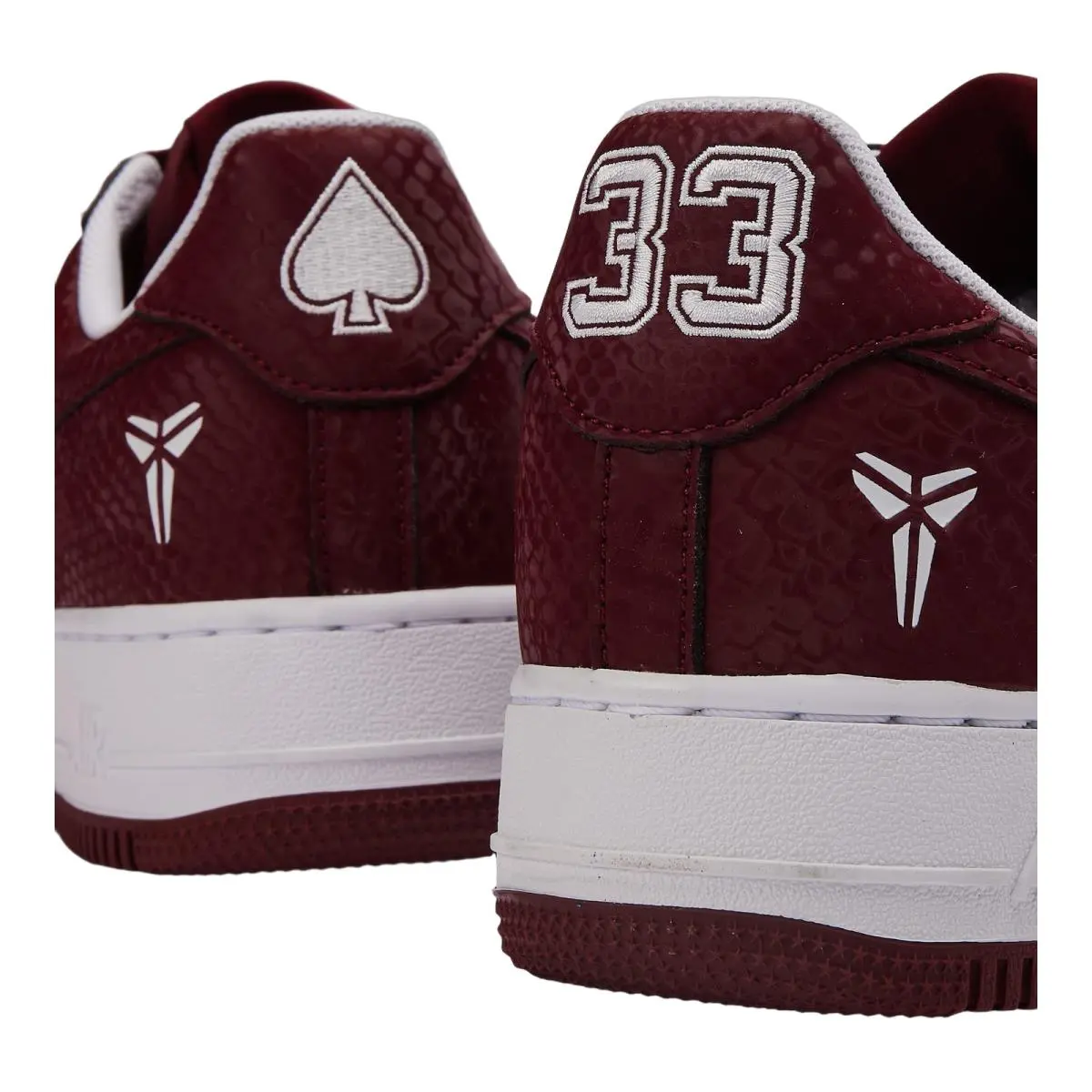 Nike shoes - Nike Kobe Air Force 1 Low Lower Merion - IB0018-600 - Team Red/White 13