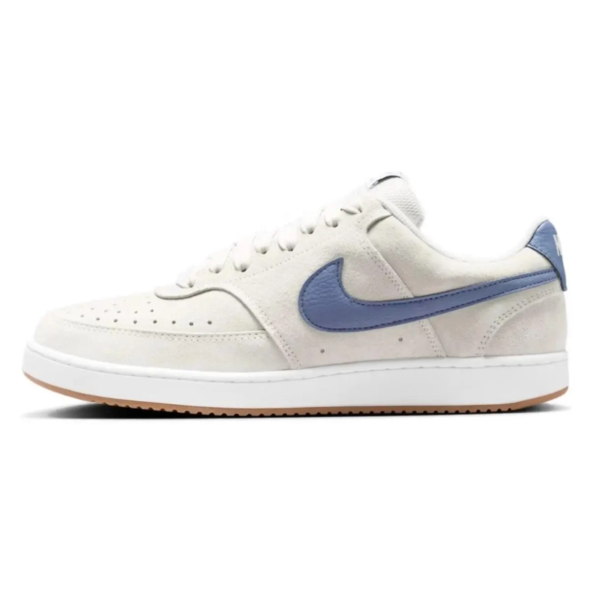 Nike shoes - Nike Court Vision Low - Court Vision Low - Ivory, Manufacturer: Vast Grey/White/Gum Medium Brown/Diffused Blue 29