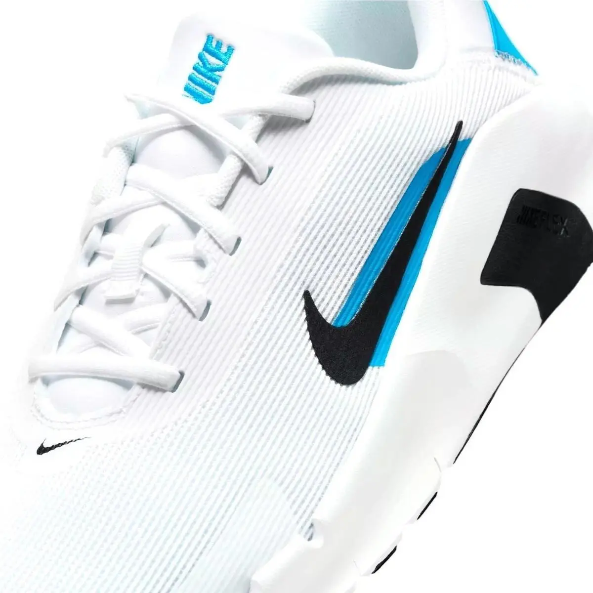 Nike shoes - Nike Flex Train - Flex Train - White, Maufacturer: White/Blue Hero/Black 5