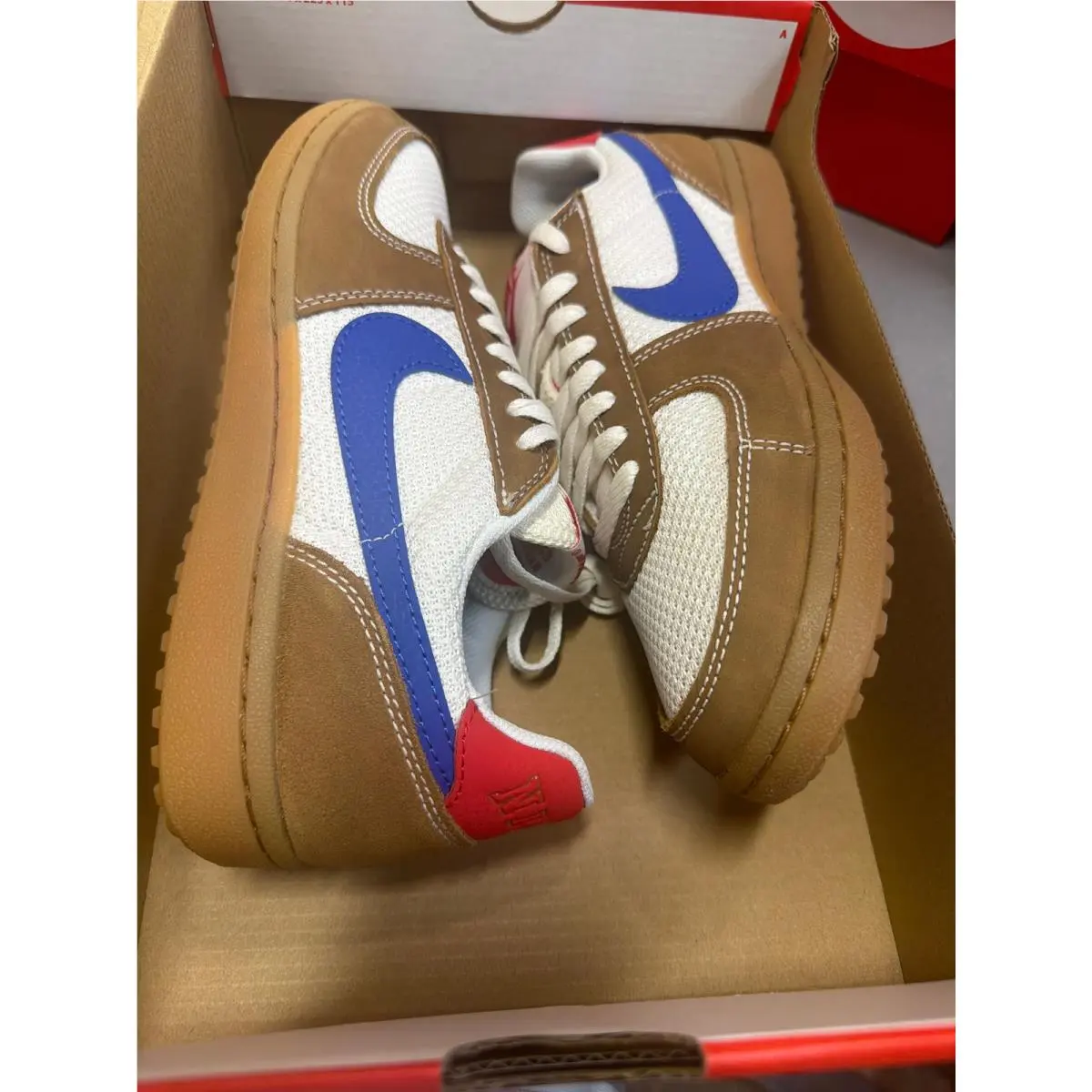 Nike Field General Brown White Royal Blue Red - IH4818-030