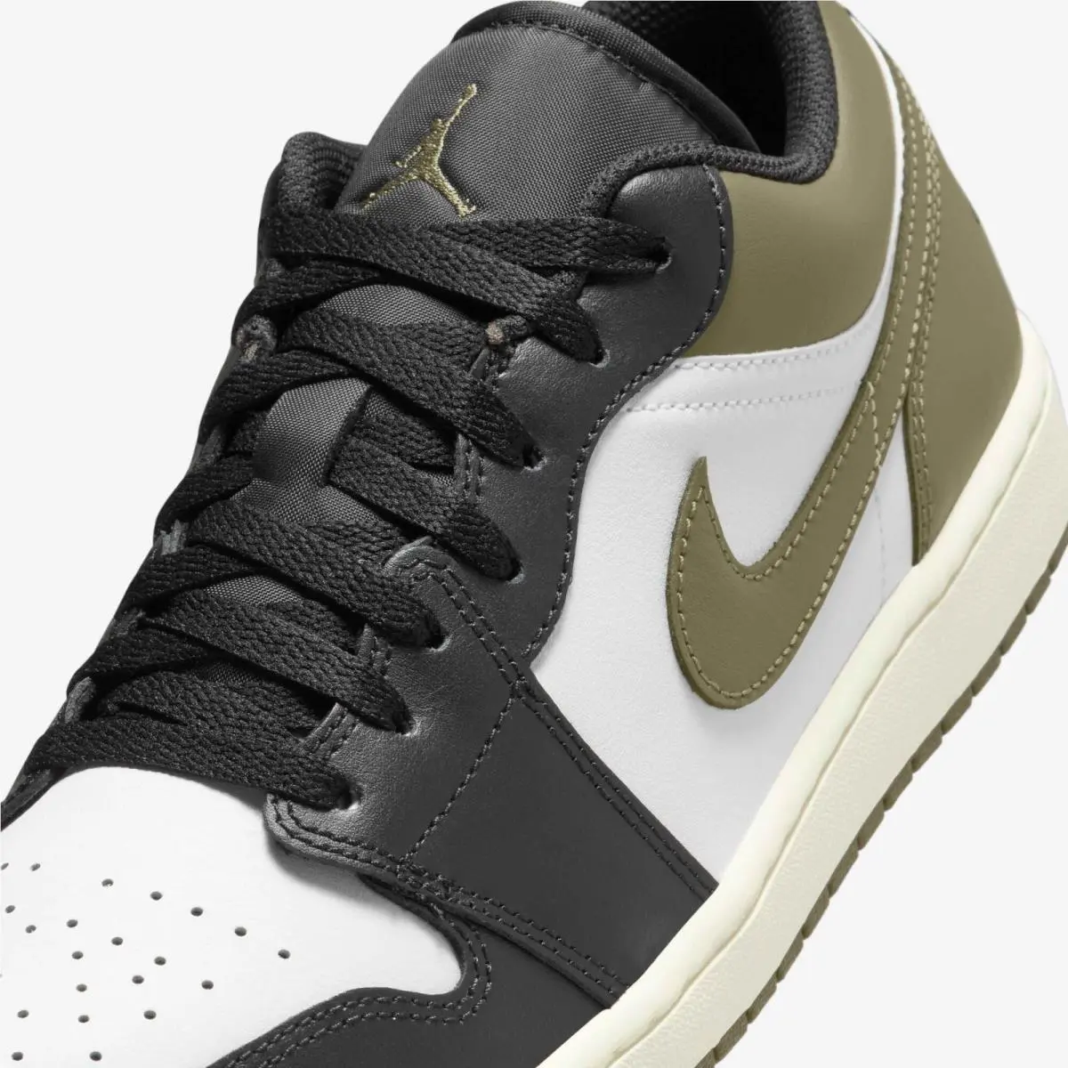 Nike shoes - Nike Air Jordan 1 Low 553558-072 - 553558-072 - Black 5