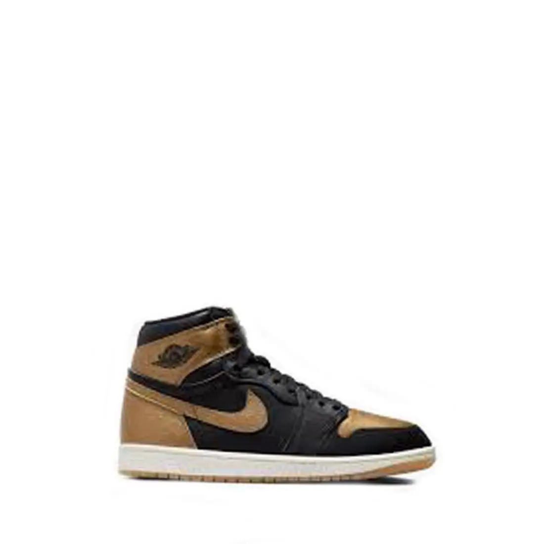 Air Jordan 1 Retro High OG Black Metallic Gold DZ5485-071 Men`s Size - Gold