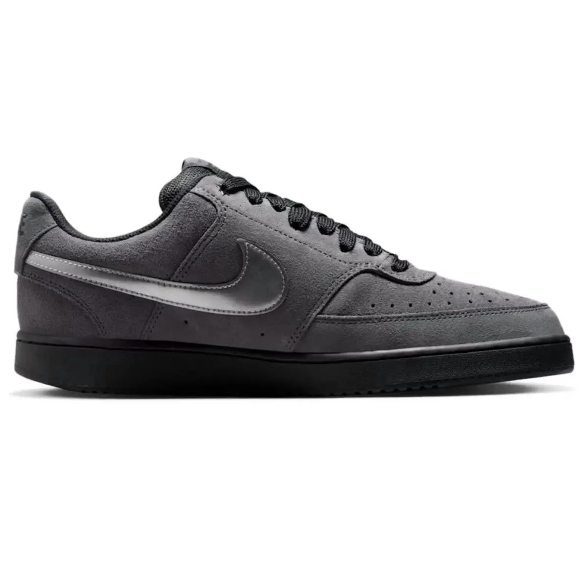Nike shoes - Nike Court Vision Low - Court Vision Low - Gray, Manufacturer: Anthracite/Black/Gym Red/Metallic Dark Grey 1