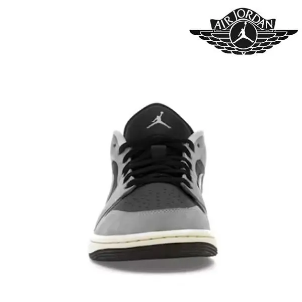 Nike shoes - NIKE JORDAN 1 LOW - LOW - HQ2010-012 - GREY / BLACK 2