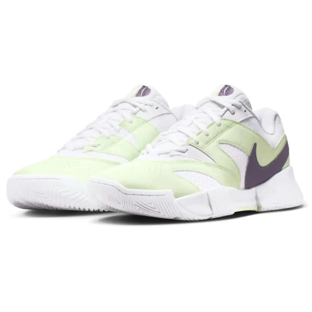 Nike shoes - Nike Court Lite - Court Lite - White, Manufacturer: White/Volt Tint/Dark Raisin 4