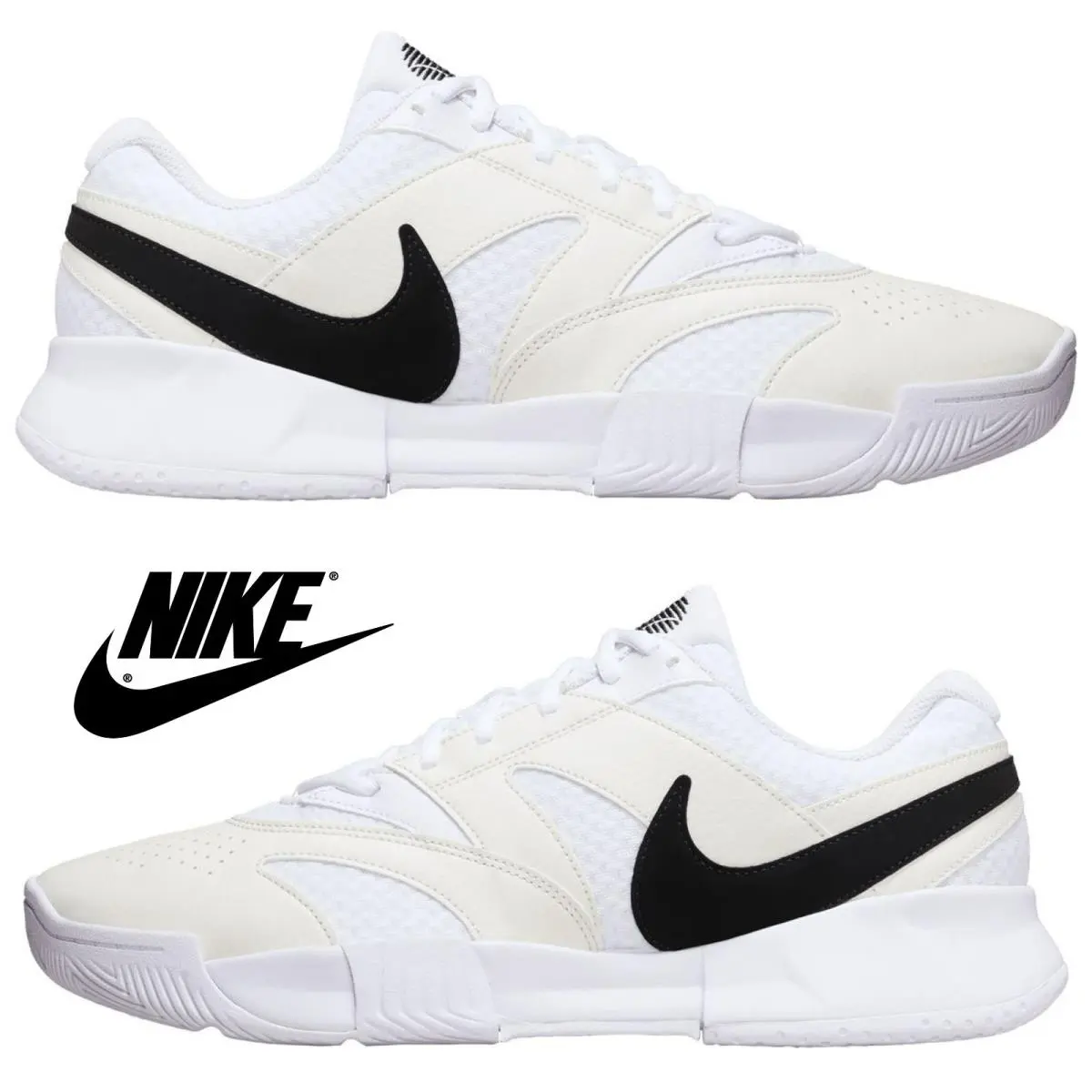 Nike shoes - Nike Court Lite - Court Lite - White, Manufacturer: White/Black/White 18