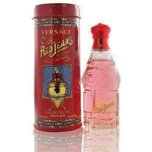 Versace Red Jeans For Women 2.5 oz Eau de Toilette Spray