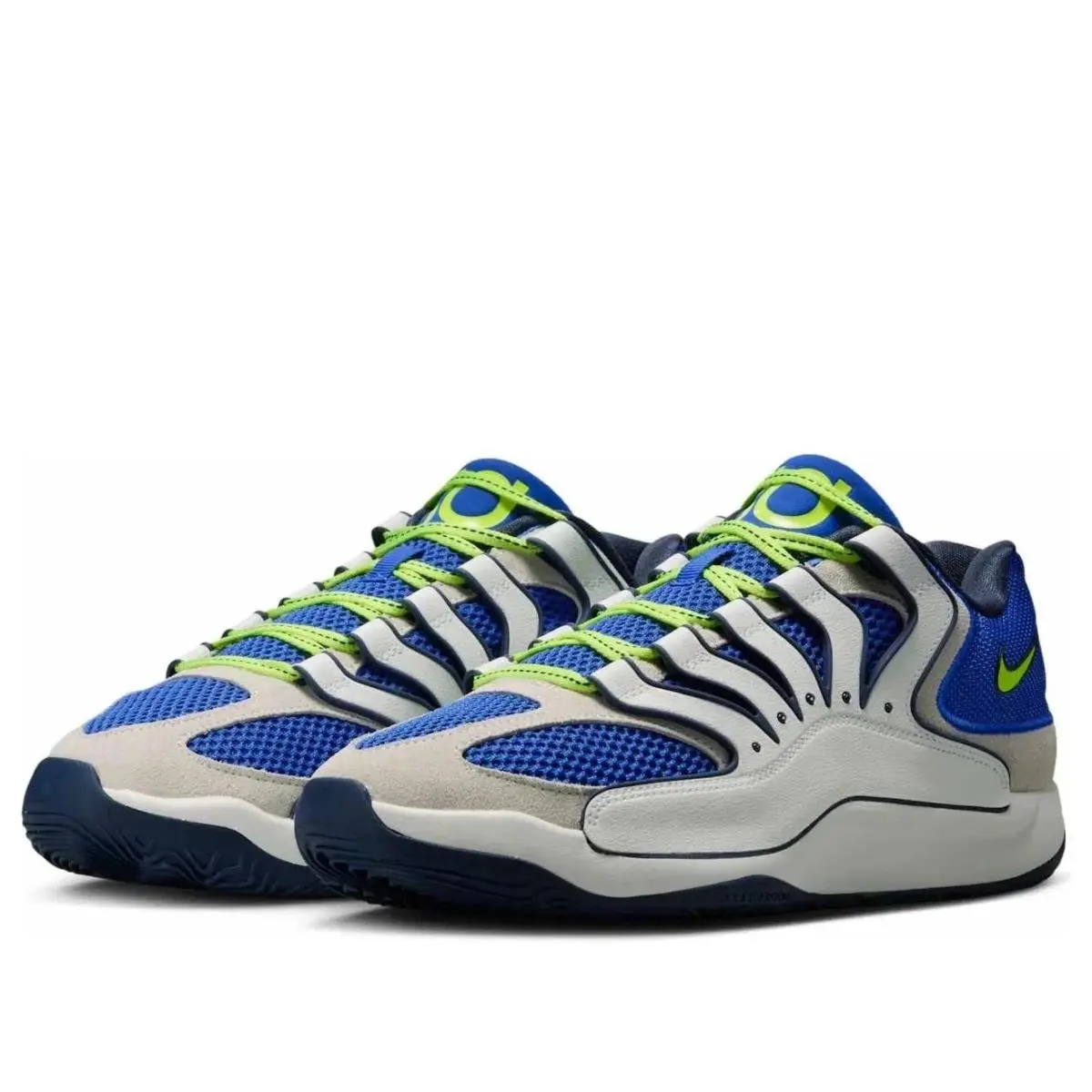 Nike KD 18 HV1992-400 Sneaker Men`s US 7.5 Blue Lace-up Basketball Shoes RHS8723