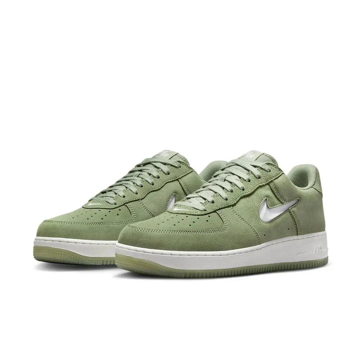 Nikeair Force 1 Low Jewel `color of The Month - Oil Green` Men`s Shoe DV0785-300 - Green