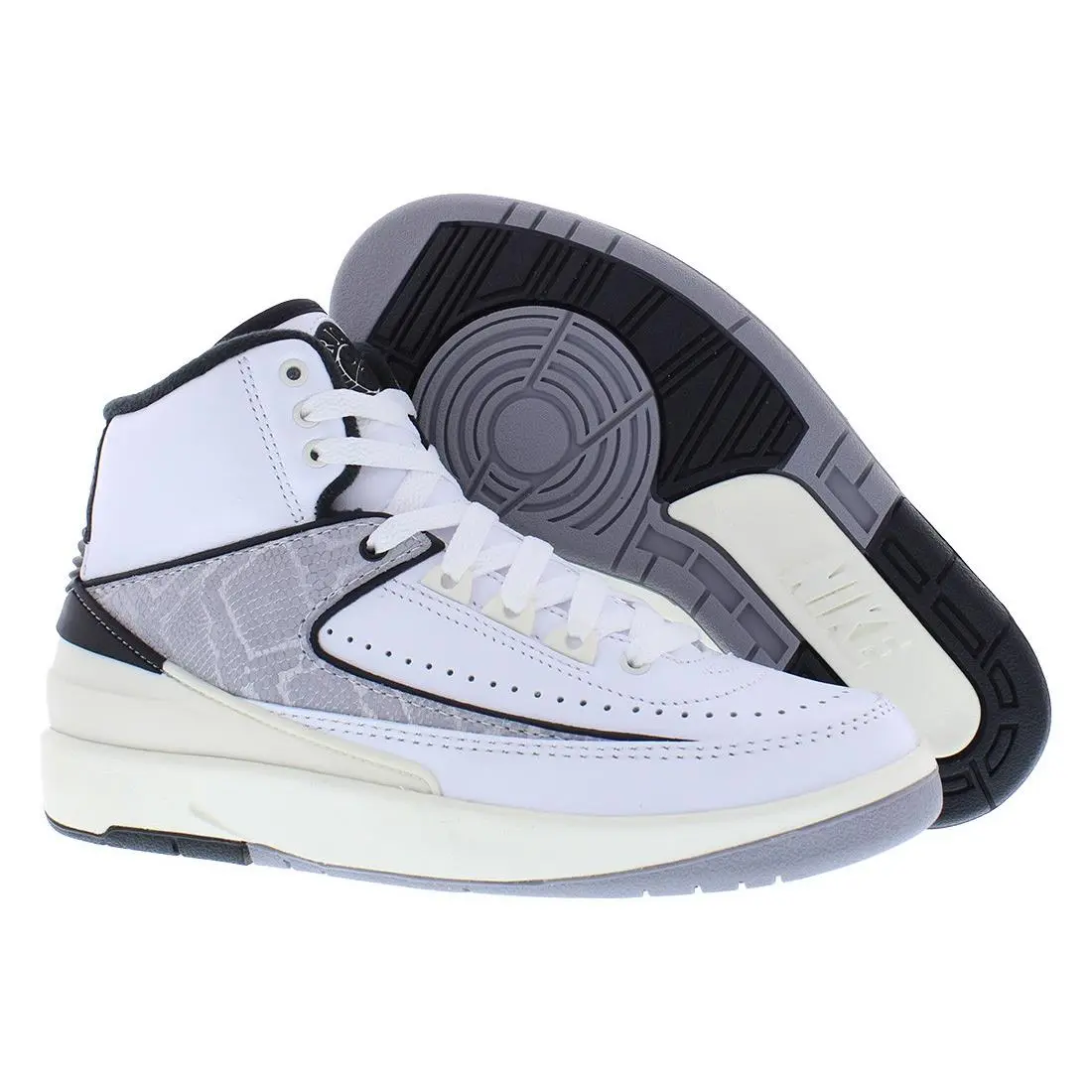 Nike shoes - DQ8562102 - DQ8562102 - White/Fire Red/Black/Sail, Main: White 4