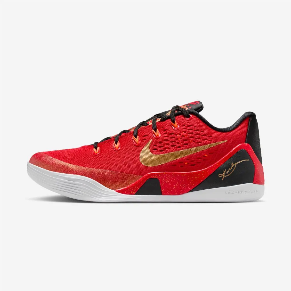 Nike shoes - Nike Kobe 9 - Kobe - IH1400-600 - Red, Manufacturer: Black/University Gold/White 8