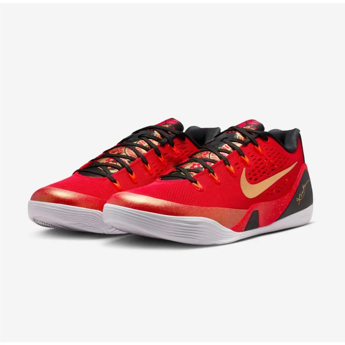 Nike shoes Kobe - Red, Manufacturer: Black/University Gold/White 22