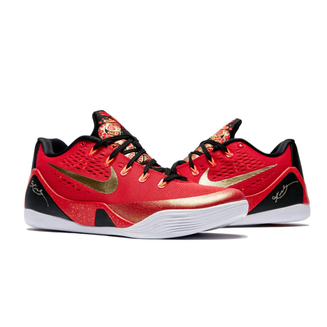 Nike shoes - Nike Kobe 9 - Kobe - IH1400-600 - Red, Manufacturer: Black/University Gold/White 20