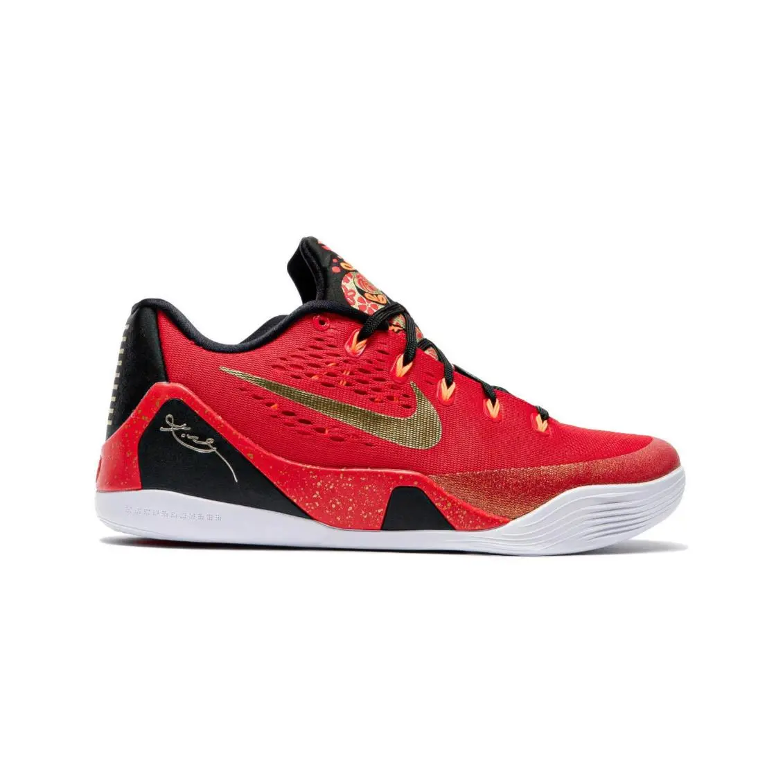 Nike shoes - Nike Kobe 9 - Kobe - IH1400-600 - Red, Manufacturer: Black/University Gold/White 25