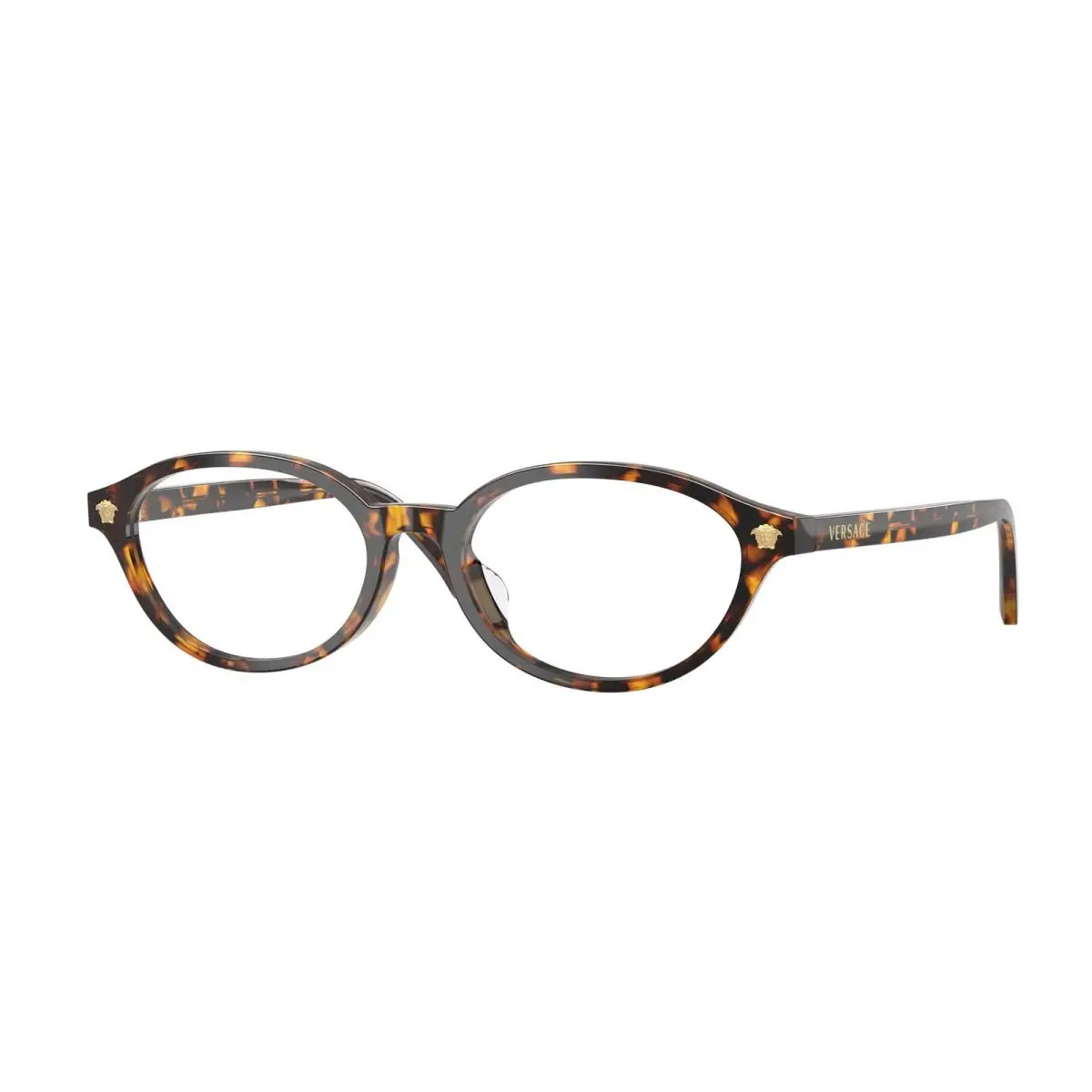 VE3393D 5514 Havana Demo Lens 53 mm Women`s Eyeglasses by Versace
