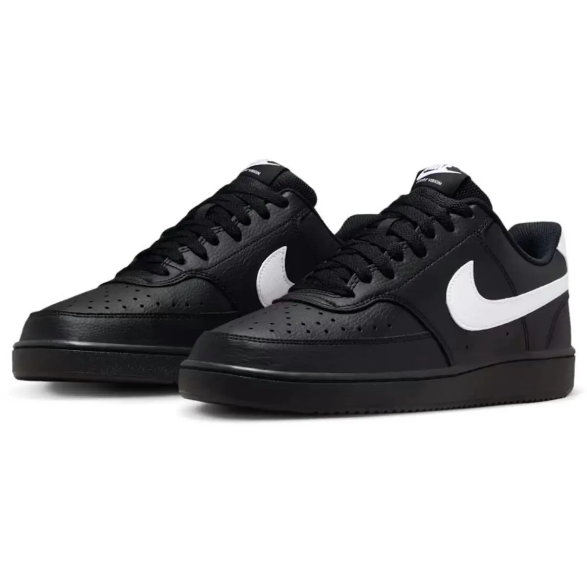 Nike shoes - Nike Court Vision Low FL - Black, Manufacturer: Black/Black/White 0